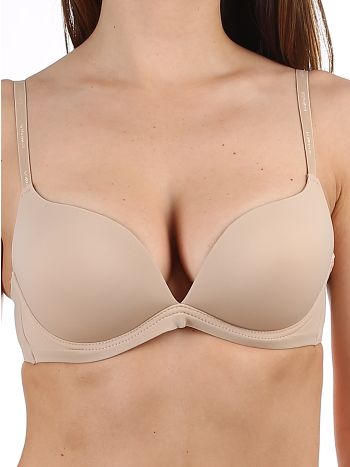Фото 5 Бюстгальтер Lormar из коллекции New Basic, цвет: бежевый, вид спереди