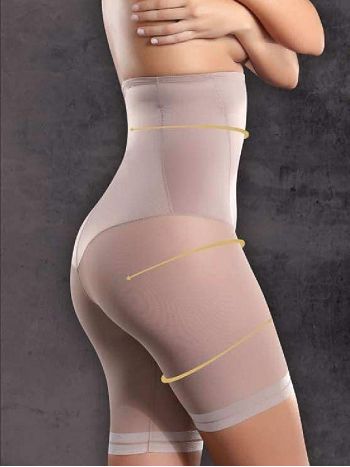 Фото 3 Панталоны Ysabel Mora из коллекции Siluette, цвет: телесный, вид сбоку