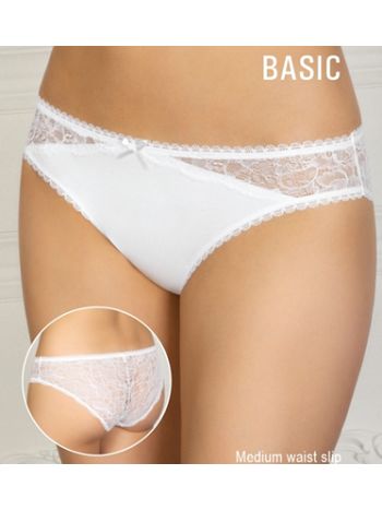 Фото 5 Трусики Innamore из коллекции Veronica, цвет: белый, общий вид