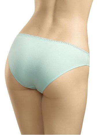Фото 2 Трусики Pelican из коллекции Base Women, цвет: ментоловый, вид сзади