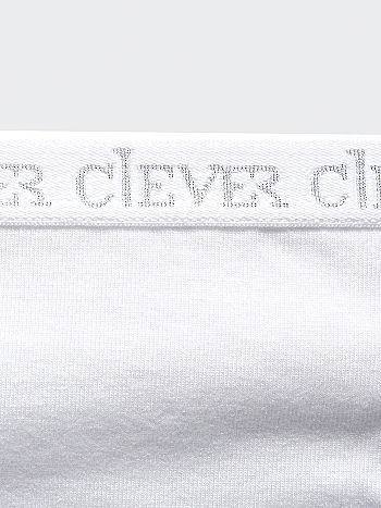 Фото 2 Трусики Clever из коллекции Modal Cotton, цвет: белый, ткань