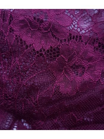 Фото 12 Трусики Innamore из коллекции Basic Lace, цвет: бордовый