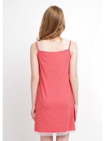 Фото 4 Сорочка Clever из коллекции Homewear, цвет: розовый меланж, вид сзади