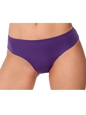 Фото 2 Трусики Dentelle из коллекции Invisible, цвет: фиолетовый, вид спереди