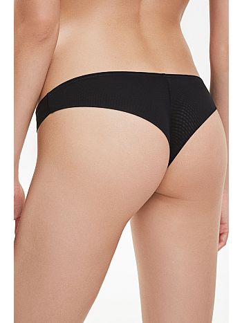 Фото 2 Трусики Infinity из коллекции Taline, цвет: черный, вид сзади