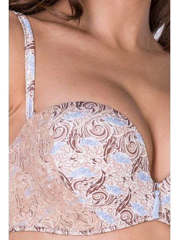 Фото 9 Комплект Rose & Petal, цвет: голубой/бежевый, вид спереди