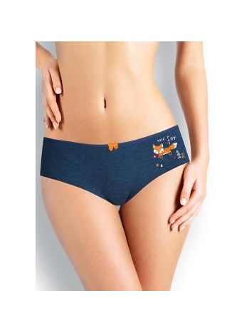 Фото 1 Трусики Clever из коллекции Fashion, цвет: джинсовый, вид спереди