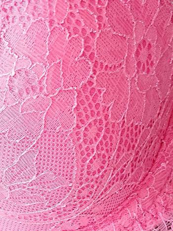 Фото 4 Бюстгальтер Innamore из коллекции Basic Lace, цвет: розовый, вид кружева