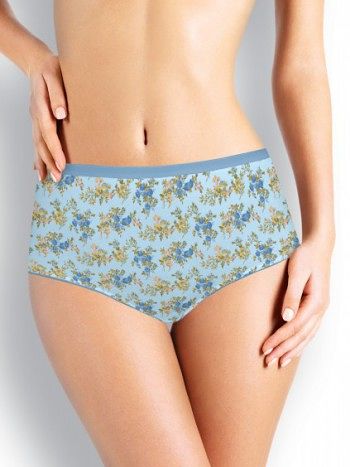 Фото 1 Трусики Clever из коллекции Fashion, цвет: голубой, вид спереди