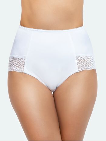 Фото 10 Трусики Vis-A-Vis из коллекции Delicate, цвет: белый, вид спереди