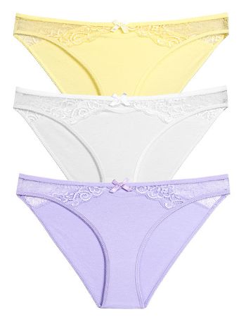 Фото 2 Трусики Pelican из коллекции Base Women, цвет: желтый, вид спереди