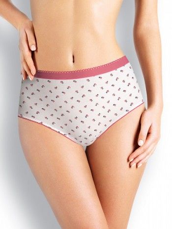 Фото 1 Трусики Clever из коллекции Fashion, цвет: молочный, вид спереди