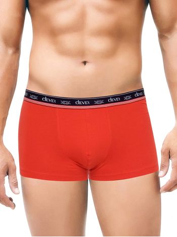 Фото 1 Трусы Clever из коллекции Cotton, цвет: красный, вид спереди