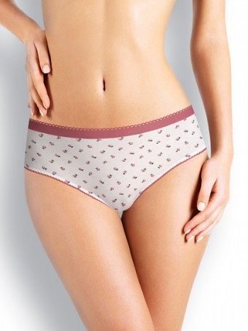Фото 1 Трусики Clever из коллекции Fashion, цвет: молочный, вид спереди