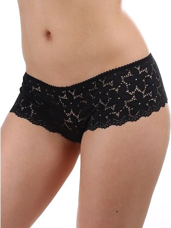 Фото 2 Трусики Innamore из коллекции Basic, цвет: черный, вид спереди