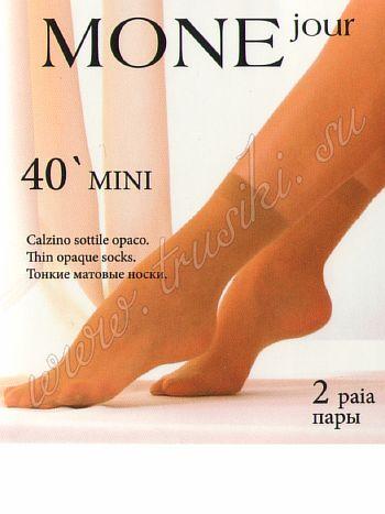 Фото 1 Набор из 2-х пар носков 40 ден MONEjour Mini
