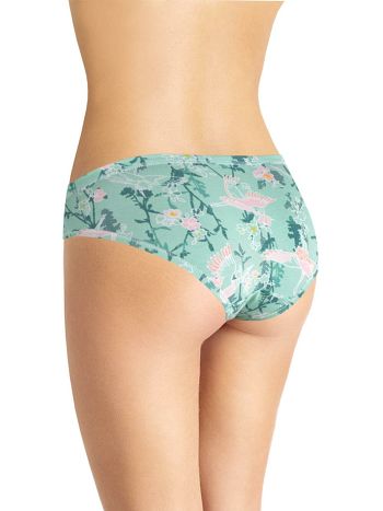 Фото 2 Трусики Clever из коллекции Fashion, цвет: зеленый, вид сзади