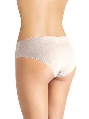 Фото 2 Трусики Clever из коллекции Fashion, цвет: бежевый, вид сзади