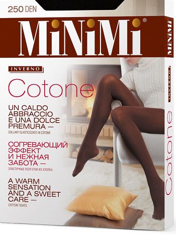 Фото 3 Колготки MiNiMi, цвет: черный, вид сзади
