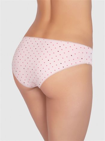 Фото 2 Трусики Vis-A-Vis из коллекции Fashion, цвет: розовый, вид сзади