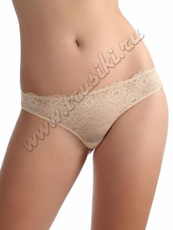 Фото 7 Трусики Innamore из коллекции Basic Lace, цвет: белый, вид спереди