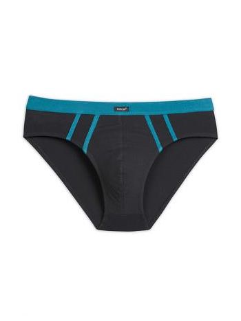 Фото 2 Трусы Pelican из коллекции Base Man, цвет: черный, вид спереди